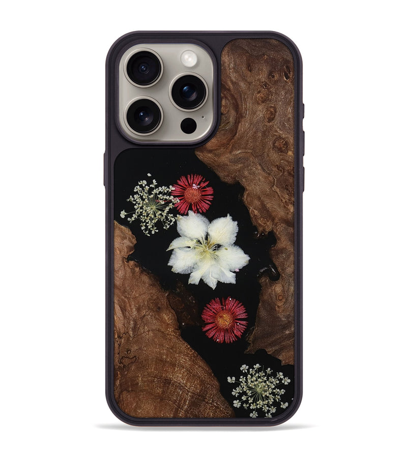 iPhone 15 Pro Max Wood Phone Case - Bonita (Bloom, 814935)