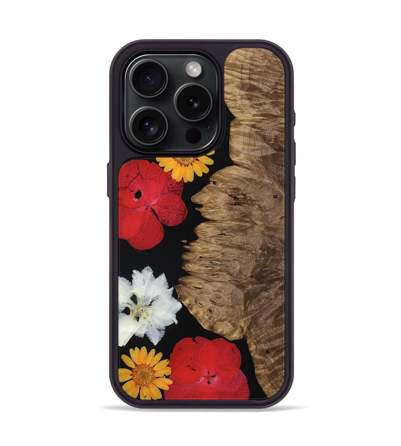 iPhone 15 Pro Wood Phone Case - Jesse (Bloom, 814969)
