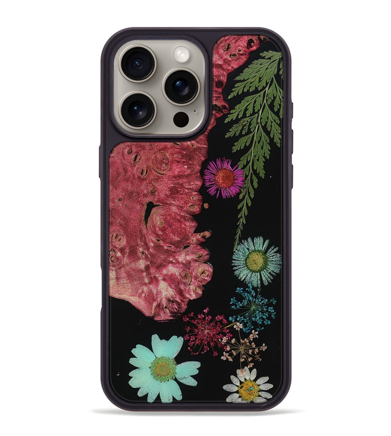 iPhone 16 Pro Max Wood Phone Case - Braydon (Bloom, 814978)