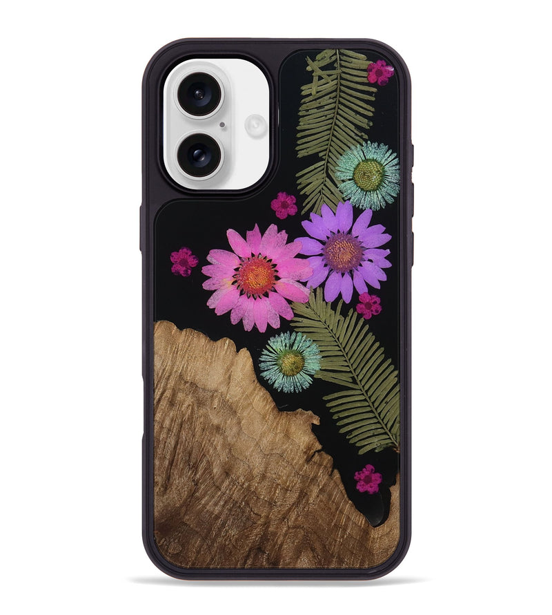 iPhone 16 Plus Wood Phone Case - Ruthie (Bloom, 814990)