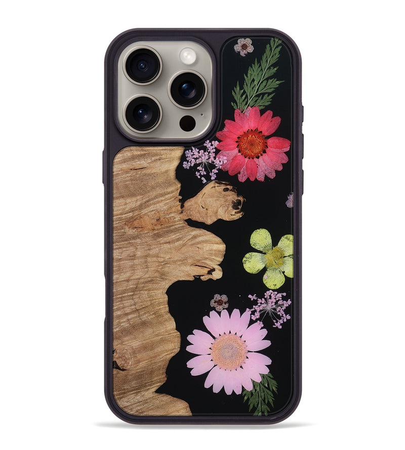 iPhone 16 Pro Max Wood Phone Case - Hobart (Bloom, 814993)