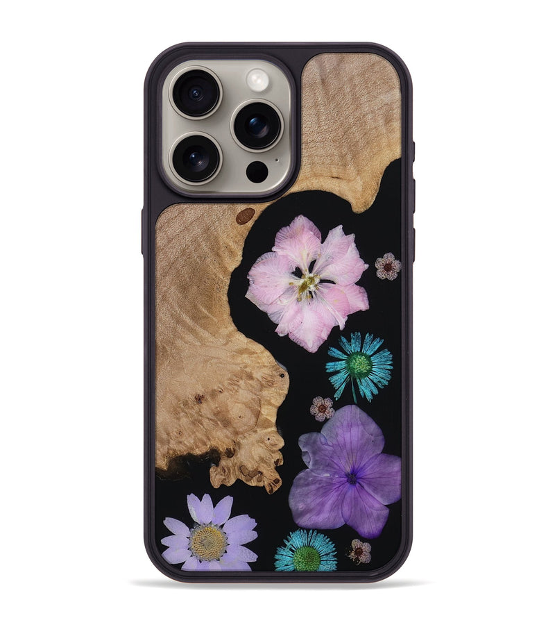 iPhone 15 Pro Max Wood Phone Case - Kalani (Bloom, 815009)