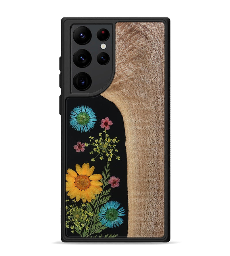 Galaxy S22 Ultra Wood Phone Case - Meda (Bloom, 815010)