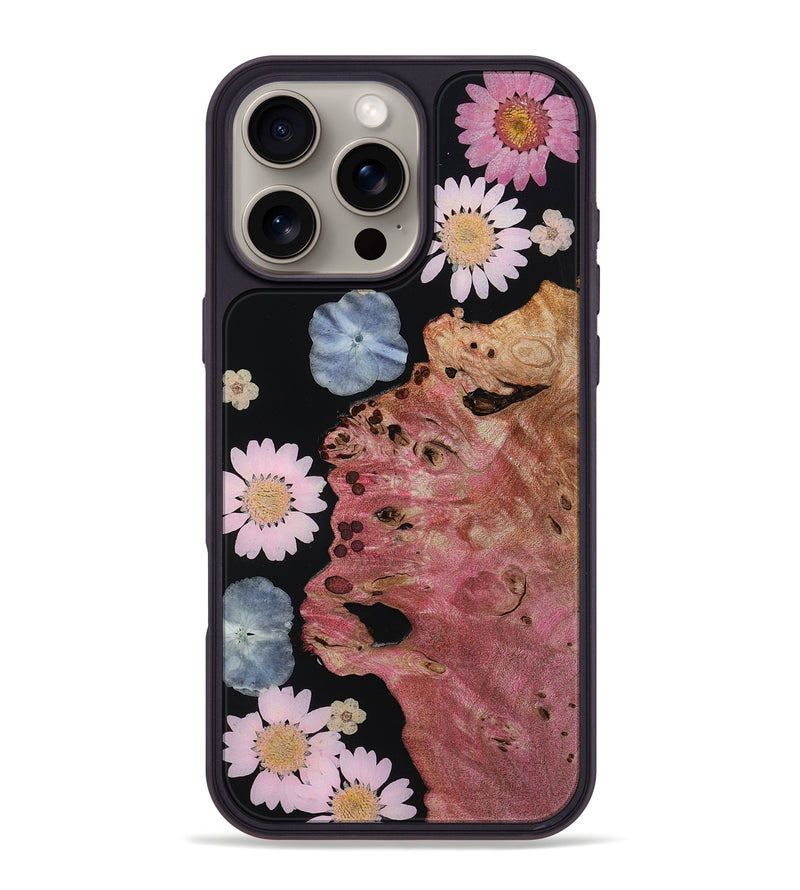 iPhone 16 Pro Max Wood Phone Case - Rowen (Bloom, 815039)