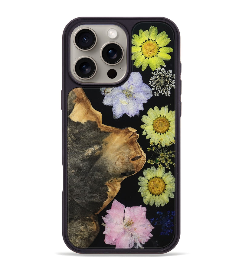 iPhone 16 Pro Max Wood Phone Case - Bridget (Bloom, 815045)