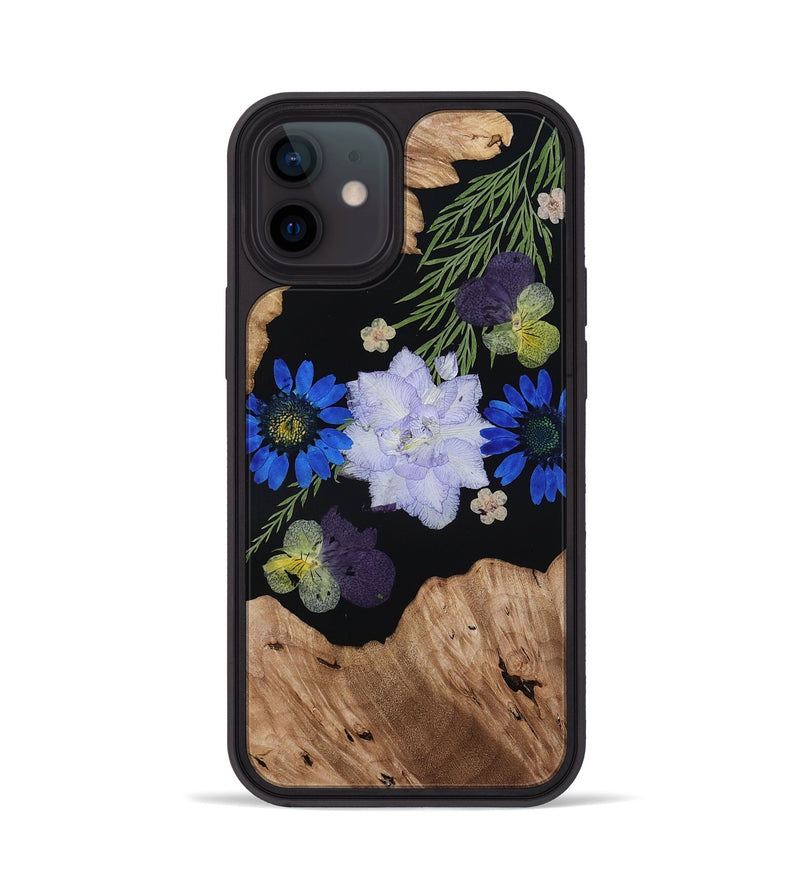 iPhone 12 Wood Phone Case - Lylah (Bloom, 815057)