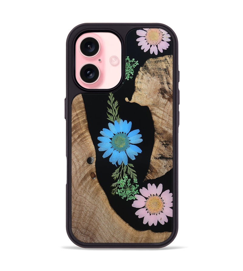 iPhone 16 Wood Phone Case - Adonis (Bloom, 815064)
