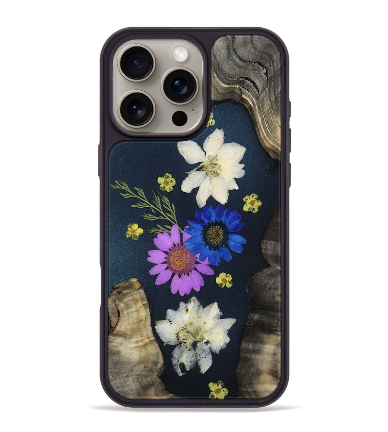 iPhone 16 Pro Max Wood Phone Case - Hudson (Bloom, 815077)