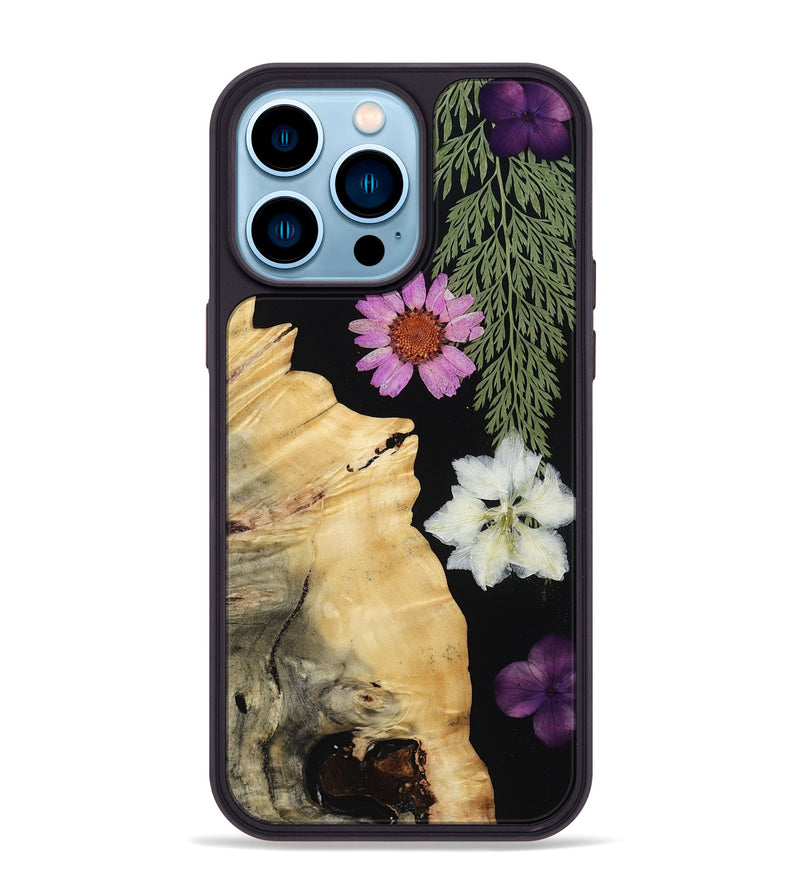 iPhone 14 Pro Max Wood Phone Case - Marlie (Bloom, 815093)