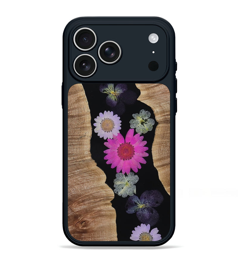 iPhone 17 Pro Max Wood Phone Case - Ora (Bloom, 815109)