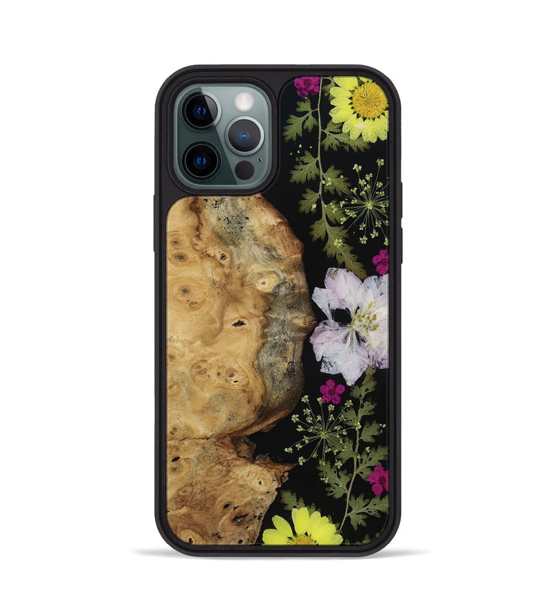iPhone 12 Pro Wood Phone Case - Declan (Bloom, 815116)