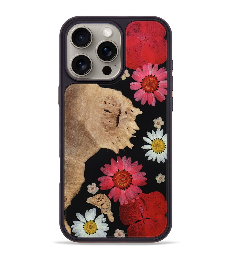 iPhone 16 Pro Max Wood Phone Case - Novah (Bloom, 815123)