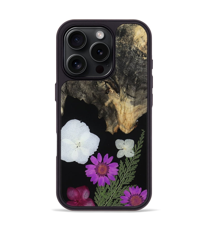 iPhone 16 Pro Wood Phone Case - Sheyla (Bloom, 815127)