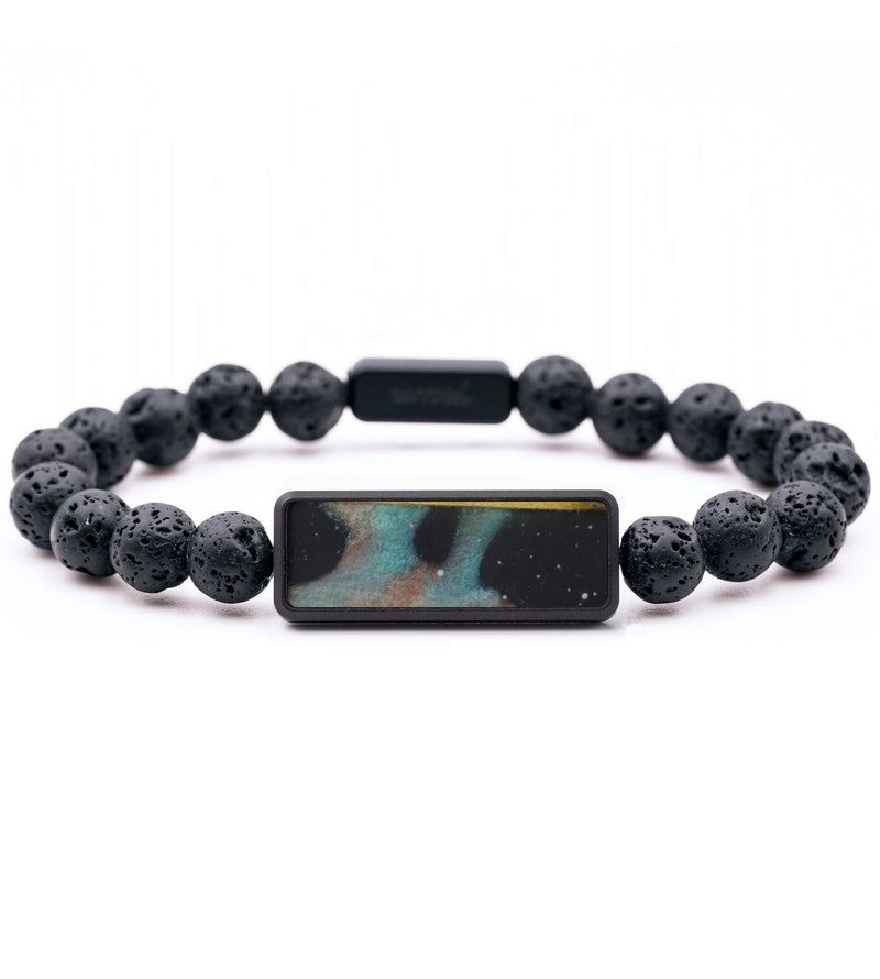 Lava Bead Wood Bracelet - Amora (Cosmos, 815139)