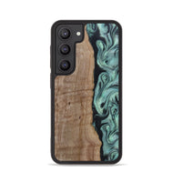 Galaxy S23 Wood Phone Case - Julio (Green, 815206)