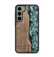 Galaxy S23 Plus Wood Phone Case - Julio (Green, 815206)