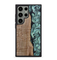 Galaxy S24 Ultra Wood Phone Case - Julio (Green, 815206)