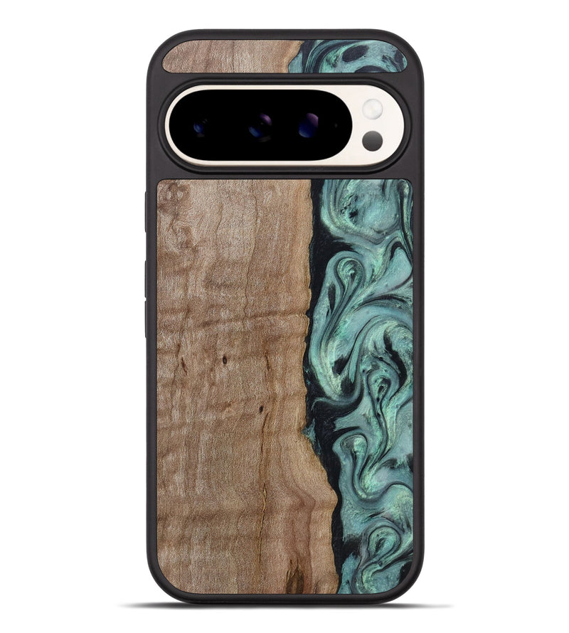 Pixel 9 Pro XL Wood Phone Case - Julio (Green, 815206)