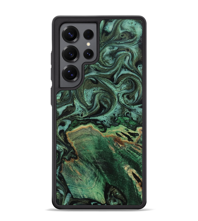 Galaxy S25 Ultra Wood Phone Case - Aarav (Green, 815207)