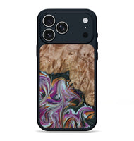 iPhone 17 Pro Max Wood Phone Case - Britney (Green, 815222)