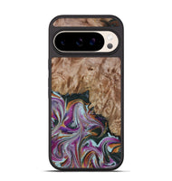 Pixel 10 Pro Wood Phone Case - Britney (Green, 815222)