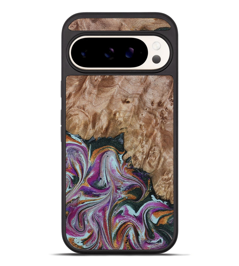 Pixel 10 Pro XL Wood Phone Case - Britney (Green, 815222)