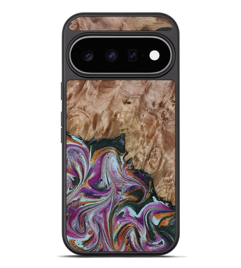 Pixel 11 Pro XL Wood Phone Case - Britney (Green, 815222)