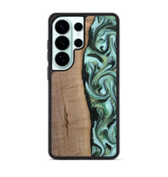 Galaxy S26 Ultra Wood Phone Case - London (Green, 815224)