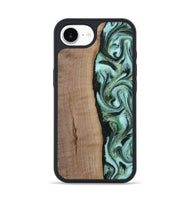 iPhone 16e Wood Phone Case - London (Green, 815224)
