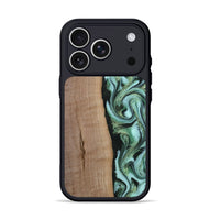 iPhone 17 Pro Wood Phone Case - London (Green, 815224)