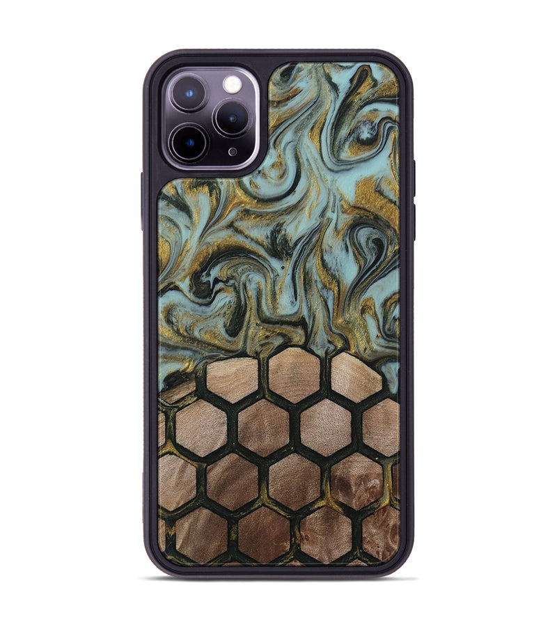 iPhone 11 Pro Max Wood Phone Case - Kaizen (Pattern, 815238)