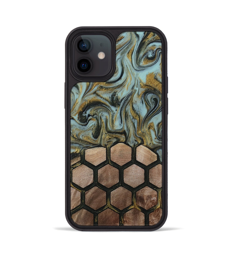 iPhone 12 Wood Phone Case - Kaizen (Pattern, 815238)