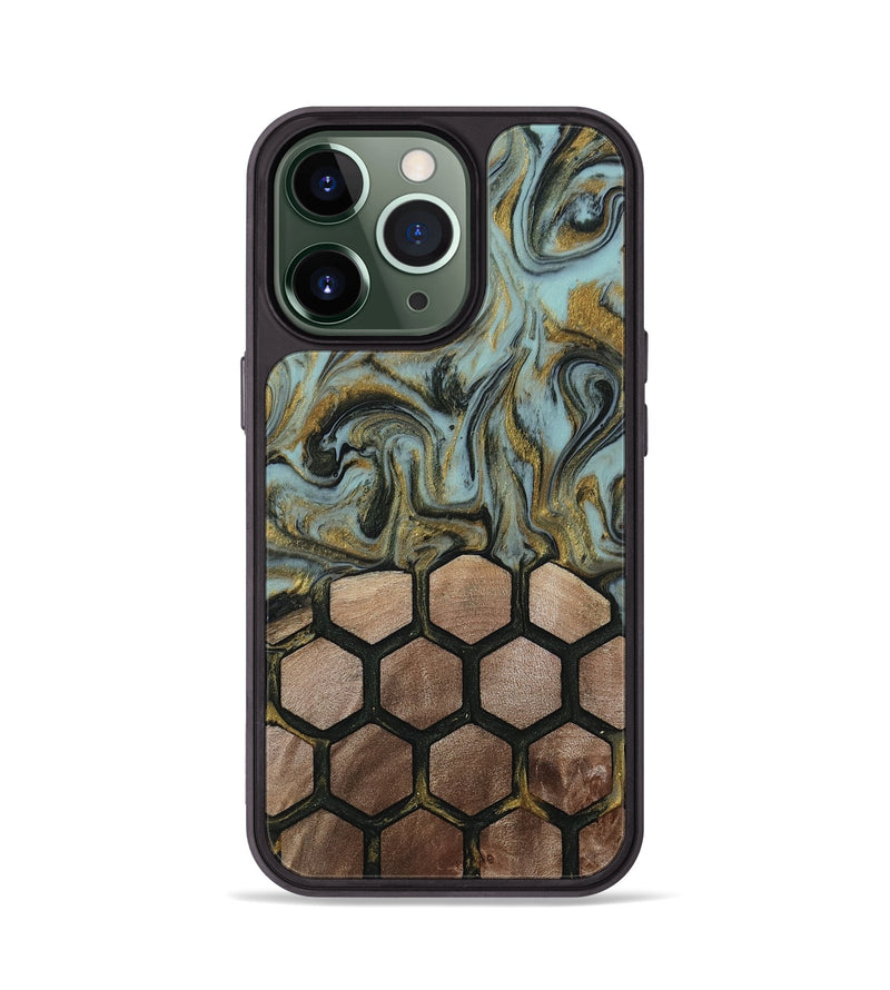 iPhone 13 Pro Wood Phone Case - Kaizen (Pattern, 815238)