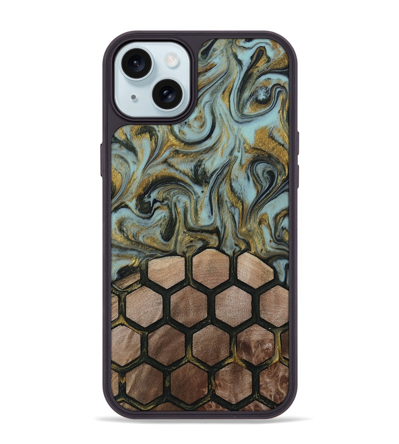 iPhone 15 Plus Wood Phone Case - Kaizen (Pattern, 815238)