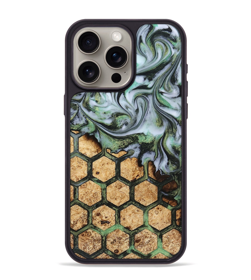 iPhone 15 Pro Max Wood Phone Case - Ariah (Pattern, 815242)