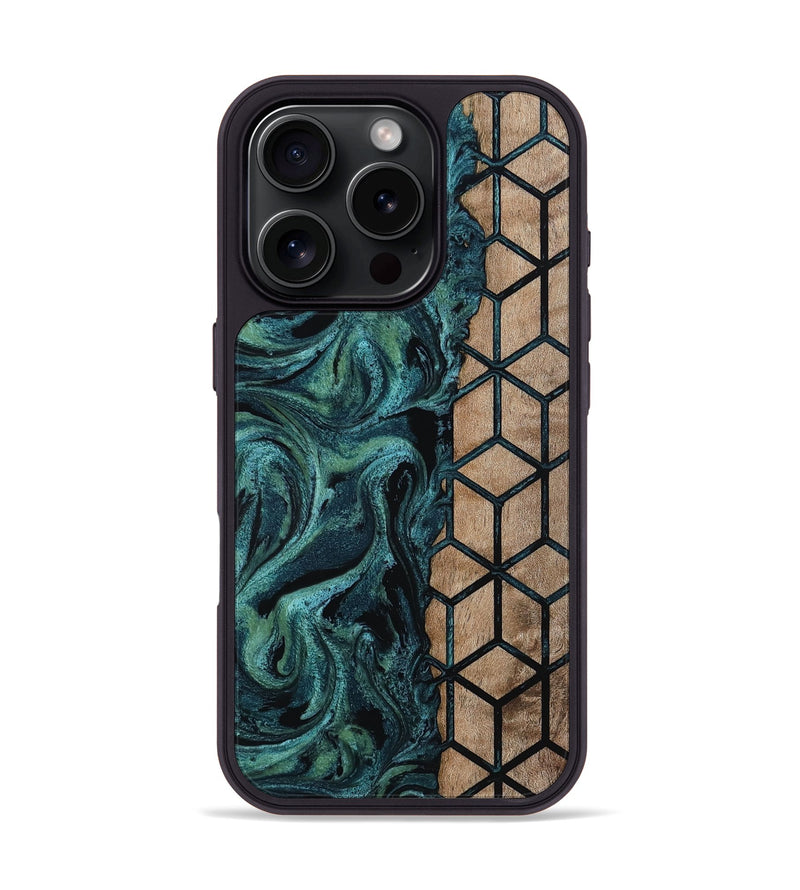 iPhone 16 Pro Wood Phone Case - Bob (Pattern, 815245)