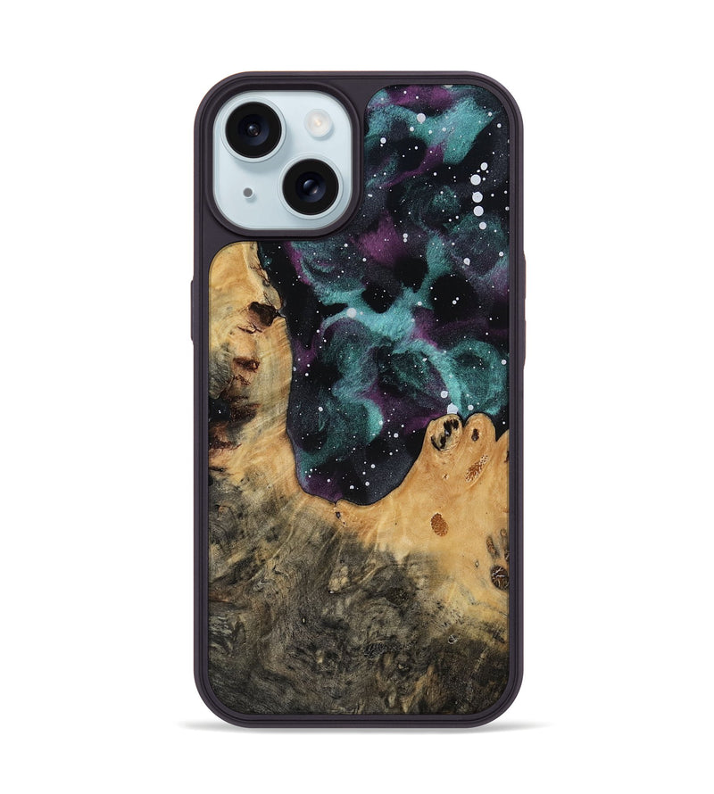 iPhone 15 Wood Phone Case - Anita (Cosmos, 815259)