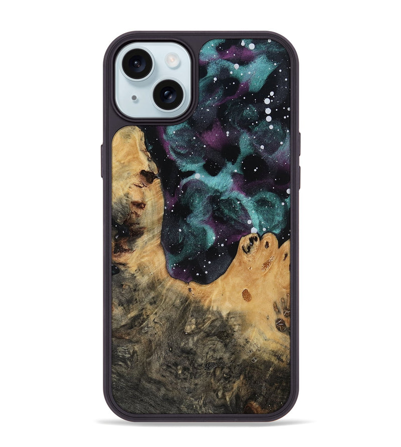 iPhone 15 Plus Wood Phone Case - Anita (Cosmos, 815259)