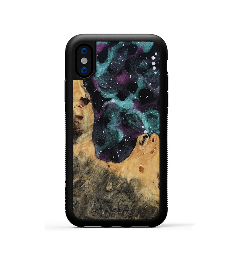 iPhone Xs Wood Phone Case - Anita (Cosmos, 815259)