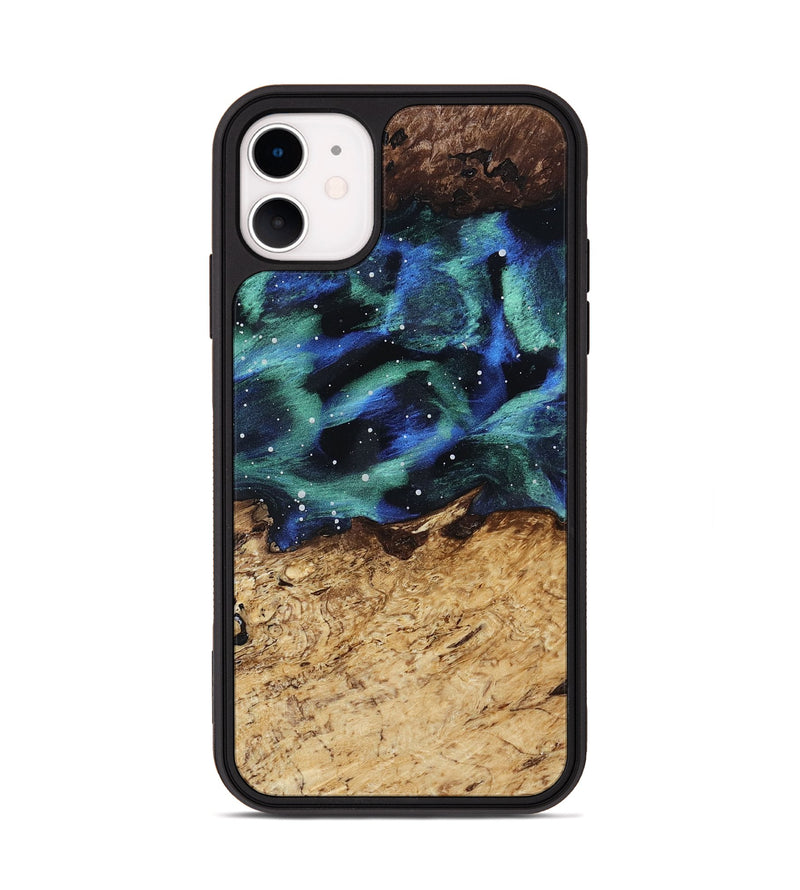 iPhone 11 Wood Phone Case - Evelyn (Cosmos, 815260)