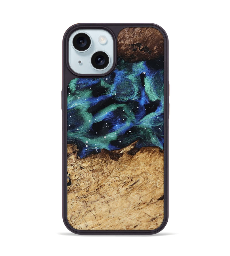 iPhone 15 Wood Phone Case - Evelyn (Cosmos, 815260)