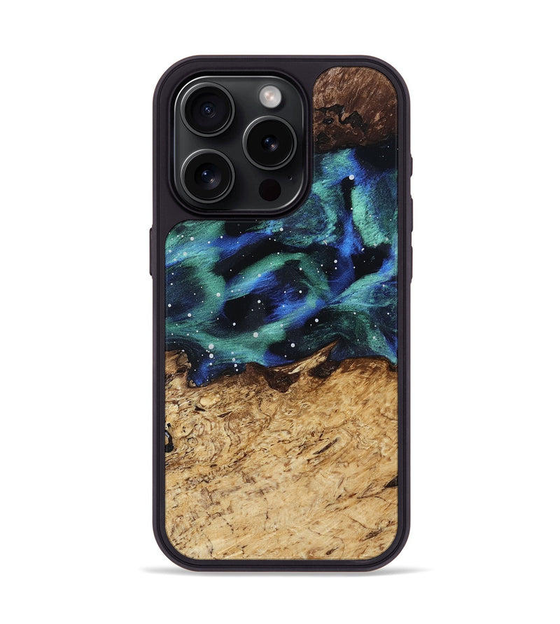 iPhone 15 Pro Wood Phone Case - Evelyn (Cosmos, 815260)