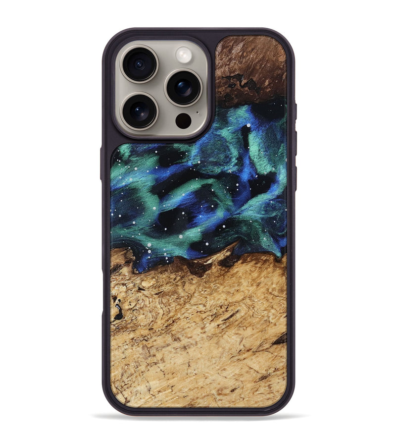 iPhone 16 Pro Max Wood Phone Case - Evelyn (Cosmos, 815260)