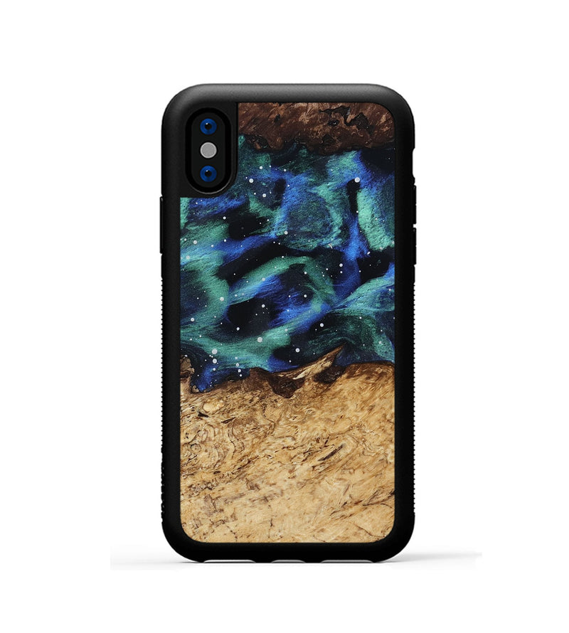 iPhone Xs Wood Phone Case - Evelyn (Cosmos, 815260)