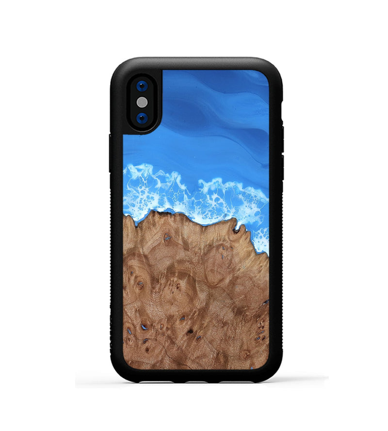 iPhone Xs Wood Phone Case - Ainara (Coastal, 815276)