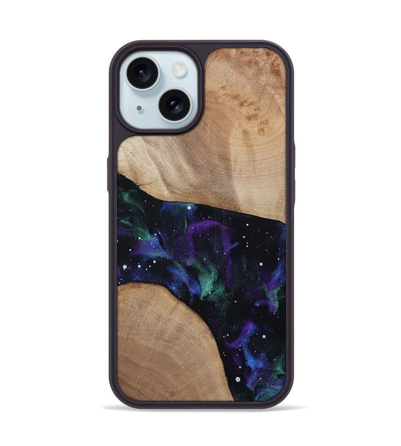 iPhone 15 Wood Phone Case - Ricky (Cosmos, 815282)