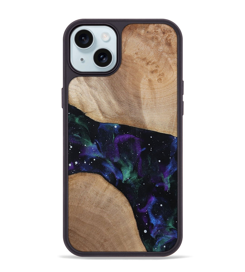 iPhone 15 Plus Wood Phone Case - Ricky (Cosmos, 815282)