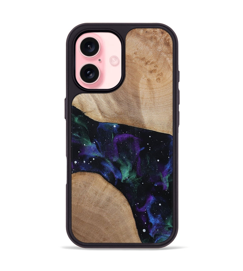 iPhone 16 Wood Phone Case - Ricky (Cosmos, 815282)