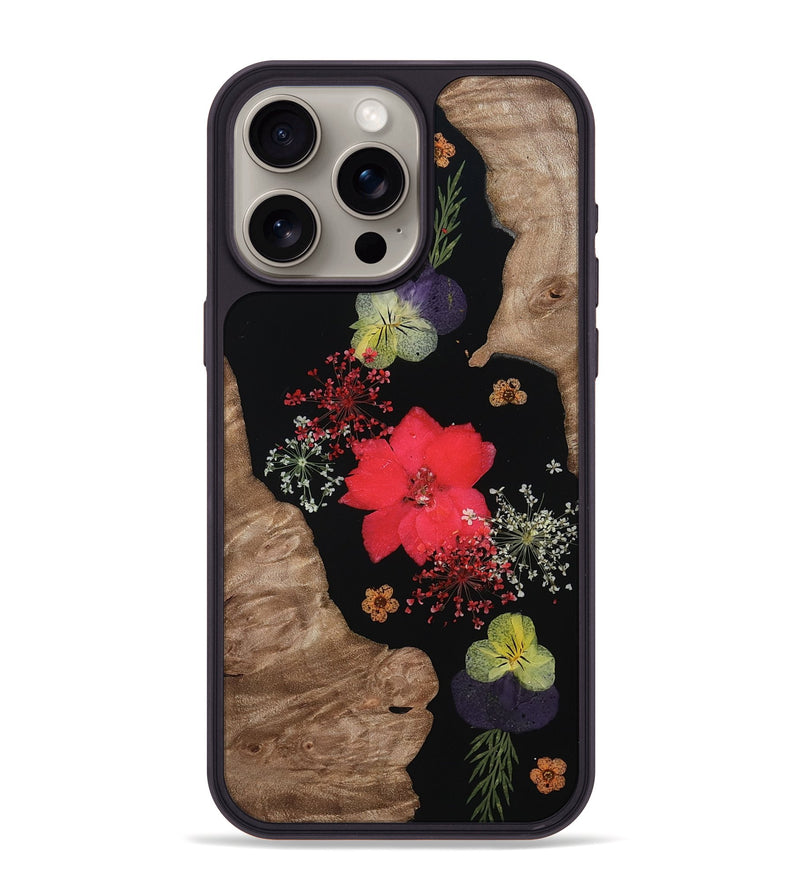 iPhone 15 Pro Max Wood Phone Case - Emmy (Bloom, 815288)