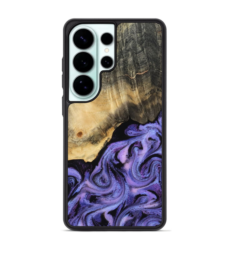 Galaxy S26 Ultra Wood Phone Case - Benita (Purple, 815291)